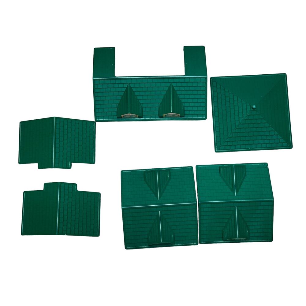 Lot of 6 Lincoln Logs Replacements Roof 1998 Hasbro Original Bundle - Picture 2 of 9